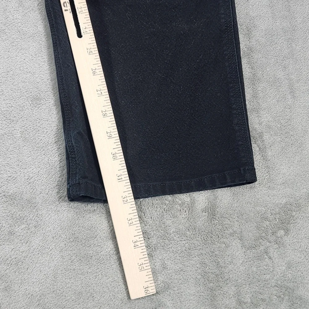 Carhartt Rugged Flex Pants Mens 36x32 Black Relaxed Duck Double Front Carpenter